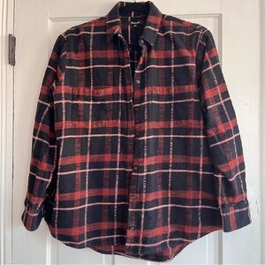 MADEWELL flannel button down shirt
